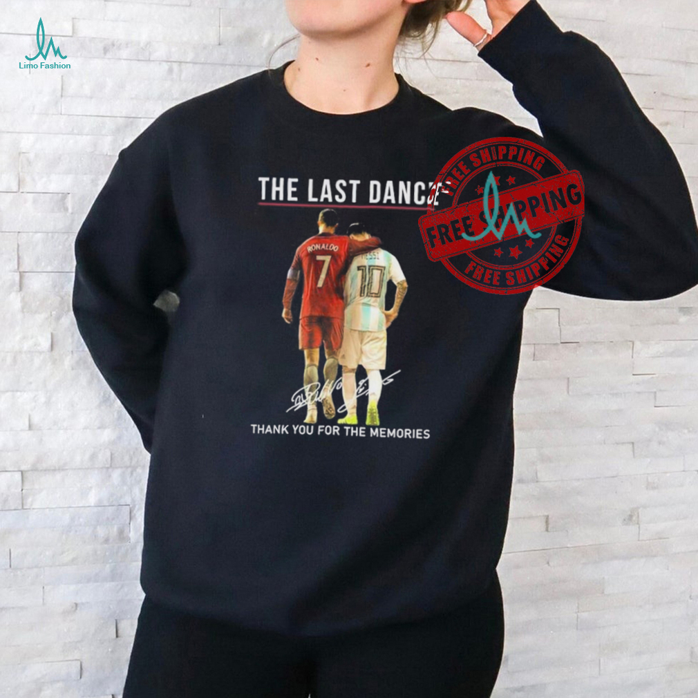 Official The Last Dance Messi & Ronaldo Thank You For The Memories T Shirt Official The Last Dance Messi & Ronaldo Thank You For The Memories T Shirt