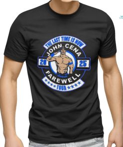 Official The Last Time Is Now John Cena 2025 Farewell Tour Shirt