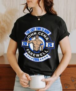 Official The Last Time Is Now John Cena 2025 Farewell Tour Shirt