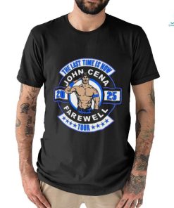 Official The Last Time Is Now John Cena 2025 Farewell Tour Shirt