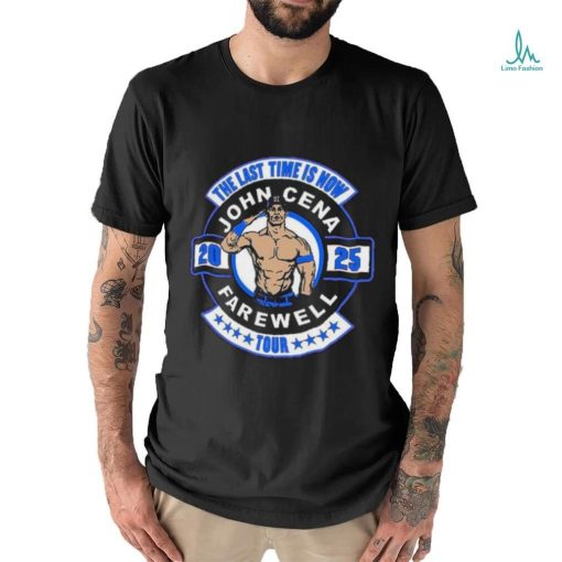 Official The Last Time Is Now John Cena 2025 Farewell Tour Shirt