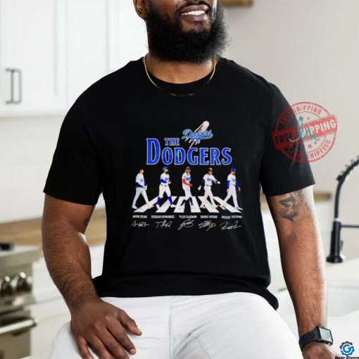 Official The Los Angeles Dodgers Signature Unisex T Shirt
