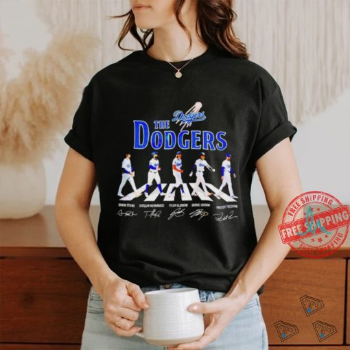 Official The Los Angeles Dodgers Signature Unisex T Shirt
