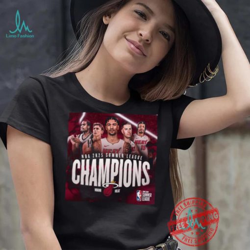 Official The Miami Heat 2k25 summer league champions shirt