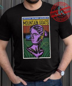 Official The Mountain Goats Agora Theatre in Cleveland OH July 26 2024 Poster shirt