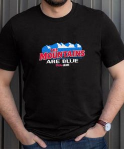Official The Mountains Are Blue Coors Light Shirt
