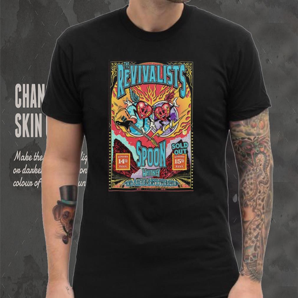 Official The Revivalists August 14 15 2024 Red Rocks Shirt Official The Revivalists August 14 15 2024 Red Rocks Shirt