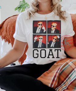 Official The greatest president photobooth cool Donald Trump goat T shirt