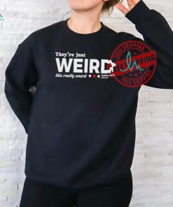 Official They’re Just Weird Like Really Weird Kamala 2024 Shirt