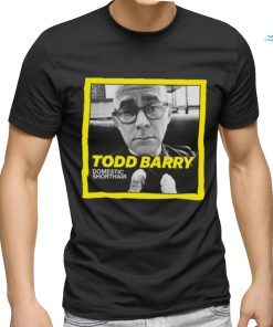 Official Todd Barry Domestic Shorthair Photo Shirt