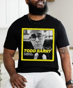 Official Todd Barry Domestic Shorthair Photo Shirt