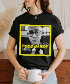 Official Todd Barry Domestic Shorthair Photo Shirt