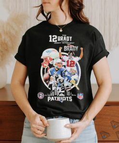 Official Tom Brady New England Patriots 12 Jersey Retirement Unisex T Shirt