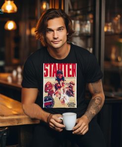 Official Toronto Blue Jays Vladimir Guerrero Jr 1B At MLB All Star Starters Reveal 2024 Wall shirt