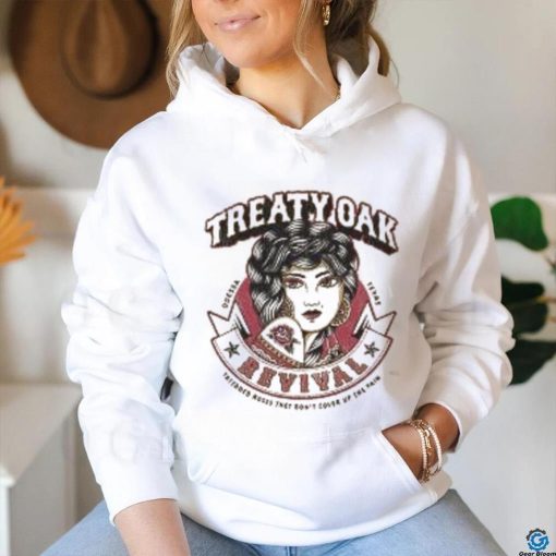 Official Treaty Oak Revival Merch Rose Tattoo Shirt