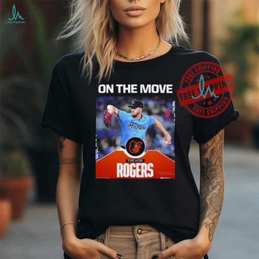 Official Trevor Rogers On The Move Miami Marlins Shirt