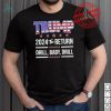 Kamala Harris Prosecutor vs Felon 2024 Unisex T Shirt