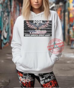 Official Trump 2024 flag make America great again T shirt