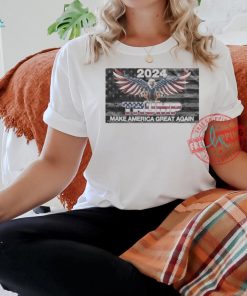 Official Trump 2024 flag make America great again T shirt