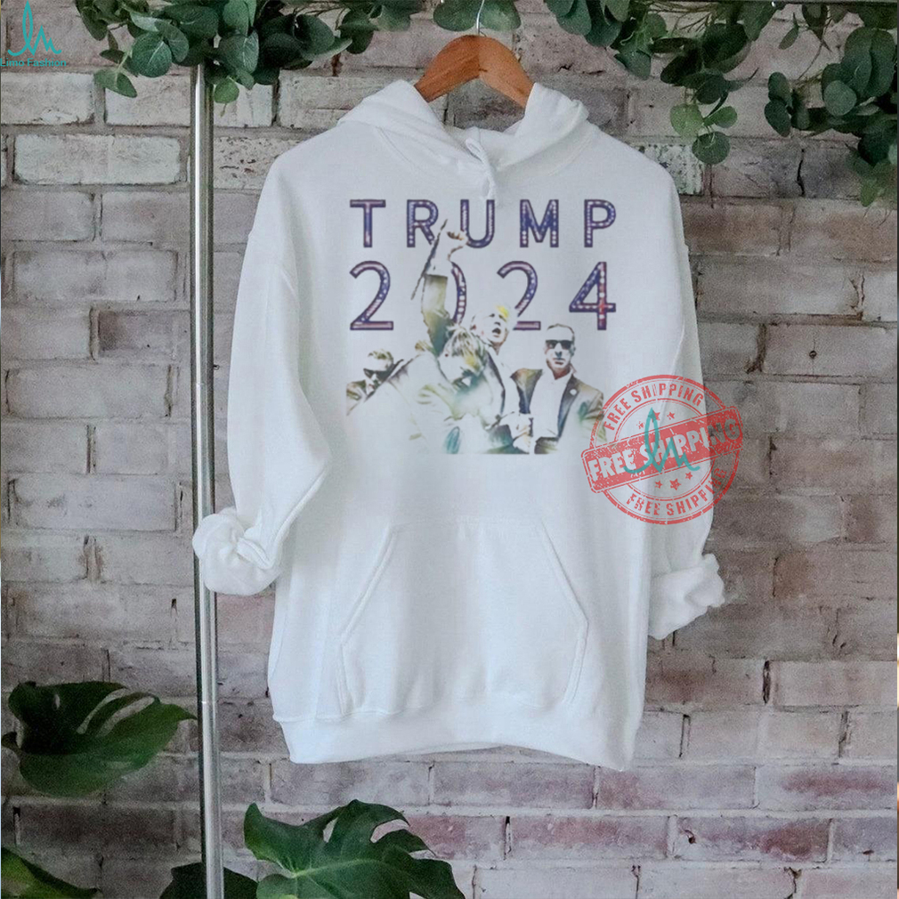Official Trump 2024 survived shot at election rally shot T shirt Official Trump 2024 survived shot at election rally shot T shirt