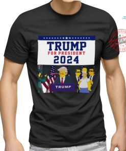 Official Trump Assassination Attempt The Simpson Trump Shooting 2024 T Shirt