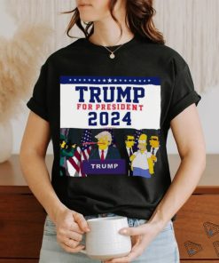 Official Trump Assassination Attempt The Simpson Trump Shooting 2024 T Shirt