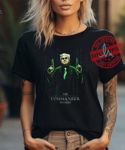 Official Trump Assassination Attempt Trump Matrix The Commander In Chief Shoot T Shirt