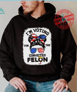 Official Trump Girl I’m Voting Convicted Felon 2024 Vote Trump 45 47 T Shirt