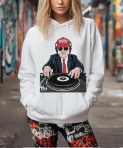 Official Trump Maga Mixing Turntable T Shirt