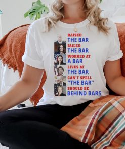 Official Trump Raised The Bar Harris Failed The Bar Shirt