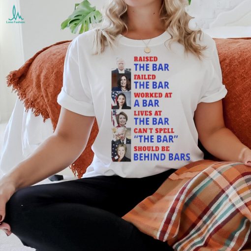 Official Trump Raised The Bar Harris Failed The Bar Shirt