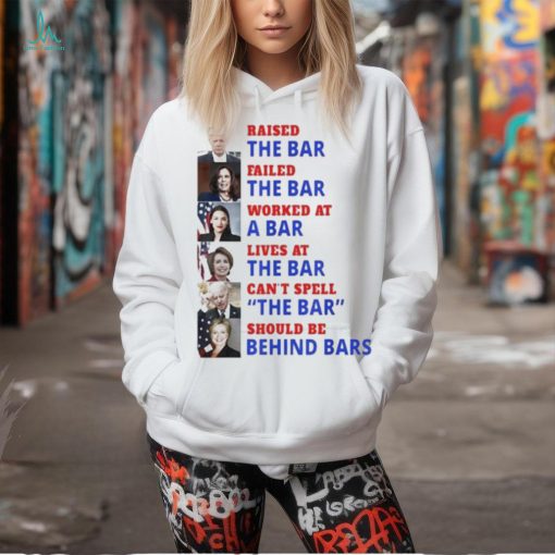 Official Trump Raised The Bar Harris Failed The Bar Shirt