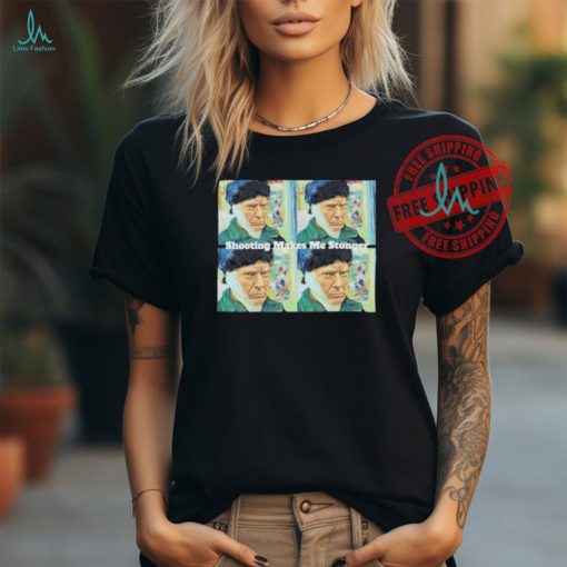 Official Trump Van Gogh Shooting Makes Me Stronger Shirt