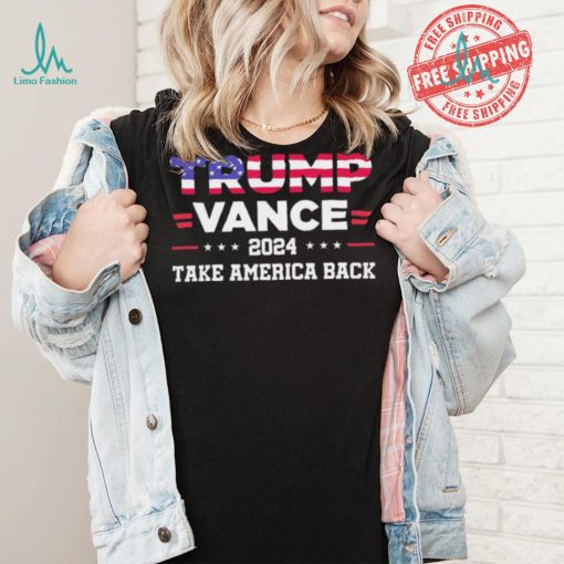 Official Trump Vance 2024 Vice President Vp For President Usa T Shirt