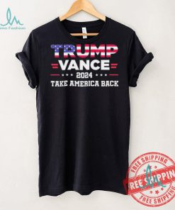 Official Trump Vance 2024 Vice President Vp For President Usa T Shirt