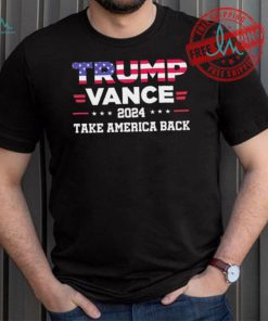 Official Trump Vance 2024 Vice President Vp For President Usa T Shirt