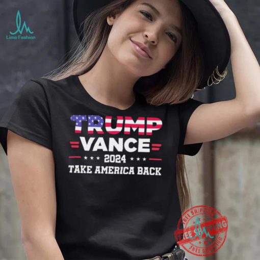 Official Trump Vance 2024 Vice President Vp For President Usa T Shirt