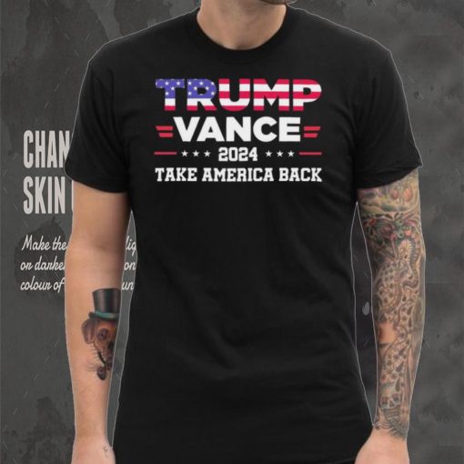 Official Trump Vance 2024 Vice President Vp For President Usa T Shirt