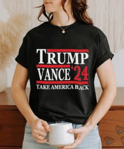 Official Trump Vance ’24 Take America Back T Shirt