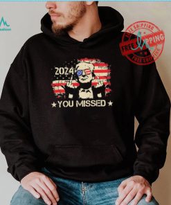 Official Trump You Missed – Trump Shooting 2024 News T Shirt