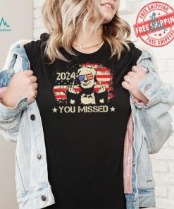 Official Trump You Missed – Trump Shooting 2024 News T Shirt