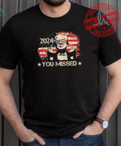 Official Trump You Missed – Trump Shooting 2024 News T Shirt