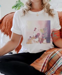 Official Trump fight for American 2024 image was shot during the election splash color T shirt