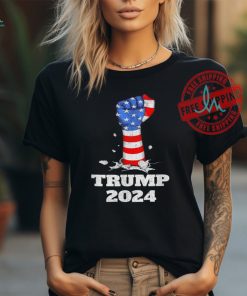 Official Trump fist 2024 stand with Trump 2024 T shirt