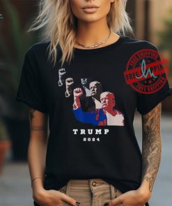 Official Trump for president 2024 fight T shirt