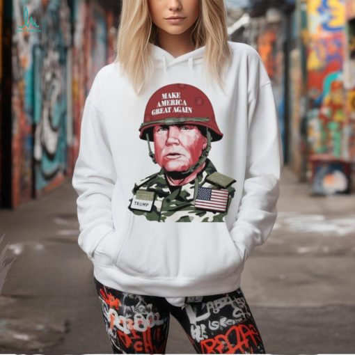 Official Trump in Camo USA Soldier 2024 T Shirt