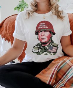 Official Trump in Camo USA Soldier 2024 T Shirt