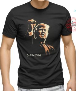 Official Trump inspirational fist pump july 13 2024 T shirt