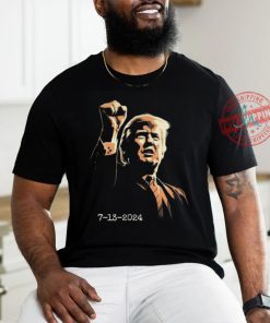 Official Trump inspirational fist pump july 13 2024 T shirt