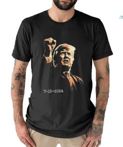 Official Trump inspirational fist pump july 13 2024 T shirt